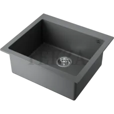 Omoikiri Bosen 57 Кухонная мойка Tetogranit прямоугольная 57-PL 4993221 платина