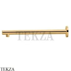 Newform Кронштейн для душа круглый настенный L=420 27692.61.020, PVD Glossy gold