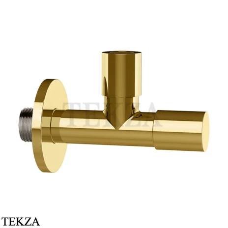 Gessi Запорный клапан с фильтром, левостороннее закрытие 01432-246, золото глянец