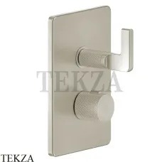Gessi INCISO SHOWER Термостатический смеситель, 2 потока, внешняя часть 58134-720, Nickel PVD