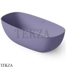 Dea Design Modern Ванна отдельностоящая скругленная 180x85 Solid Surface DD8666 1800 14, Lilac №14
