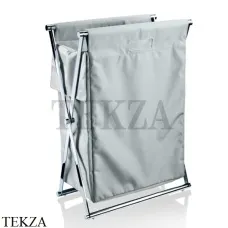 Decor Walther Cross WB Корзина для белья напольная 0507793, хром глянец-серый
