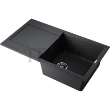 Omoikiri Sakaime 78 Кухонная мойка Tetogranit прямоугольная с крылом 4993111 черный