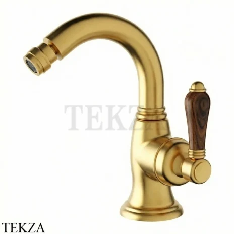 Nicolazzi Cinquanta Смеситель для биде с донным клапаном Forest, 3455SG77C, Satin Gold