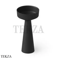Dea Design Pedestal Basin Раковина напольная Solid Surface DD2018 425 16, Black №16