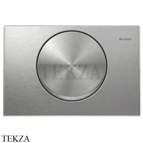 Geberit Delta10 Кнопка смыва, металл для бачка Delta 115.108.00.1, нержавеющая сталь