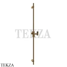 Gessi INGRANAGGIO Штанга для душа с держателем 63585-735, Warm Bronze PVD