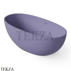 Dea Design Nature Ванна отдельностоящая овальная 155x75 Solid Surface DD8628 1550 14, Lilac №14