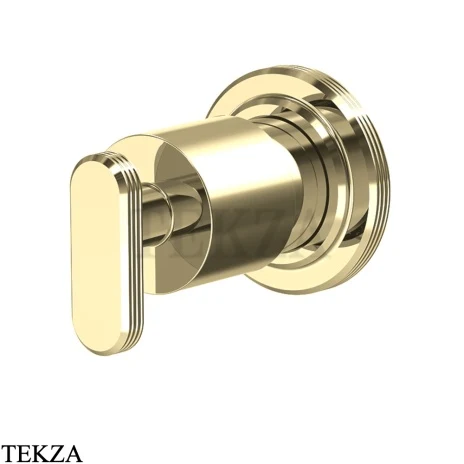 FIMA Carlo Frattini Park Line Запорный вентиль 1/2, внешняя часть F1323/1HS, Brushed Champagne