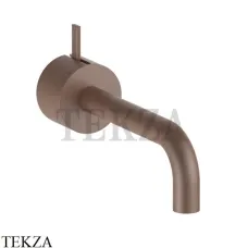 Fantini AF/21 Смеситель для раковины однорычажный, внешняя часть 27P9A513B, Matt Copper