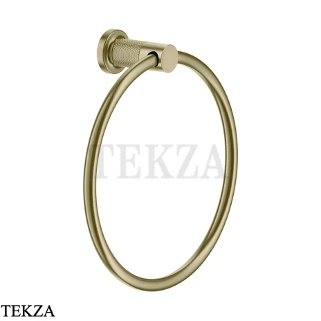Gessi INCISO accessories Держатель для полотенца кольцевой 58509-727, Brushed Brass PVD