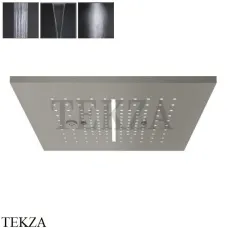Gessi MINIMALI Накладная душевая панель 350x350, 3 функции 57875-239, Steel Brushed