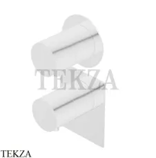 Ritmonio Diametro35 S Термостат для душа 2-3 потока, внешняя часть PR47HG202 C03, белый матовый