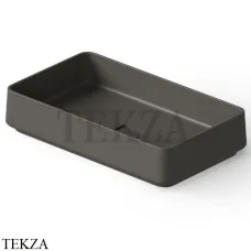 Dea Design Washbasins Раковина настольная 58х34 Solid Surface DD9100 580 5, Graphite №5