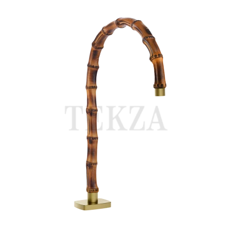 Gessi Jacqueline Излив для раковины высокий на столешницу 77023-727, шампань Brushed