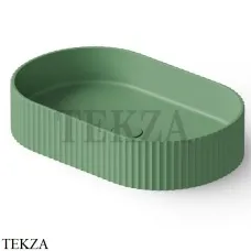 Dea Design Washbasins Раковина настольная 55х35 Solid Surface DD9811 550 12, Mint №12