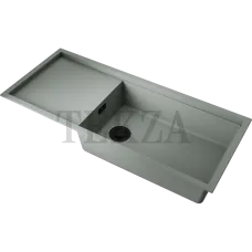 Omoikiri Sintesi 116 Кухонная мойка Artceramic прямоугольная с крылом 4997123 wind green