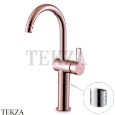Newform Blink Chic luxury Смеситель для раковины высокий, без гарнитура 71115.58.061, PVD Copper bronze