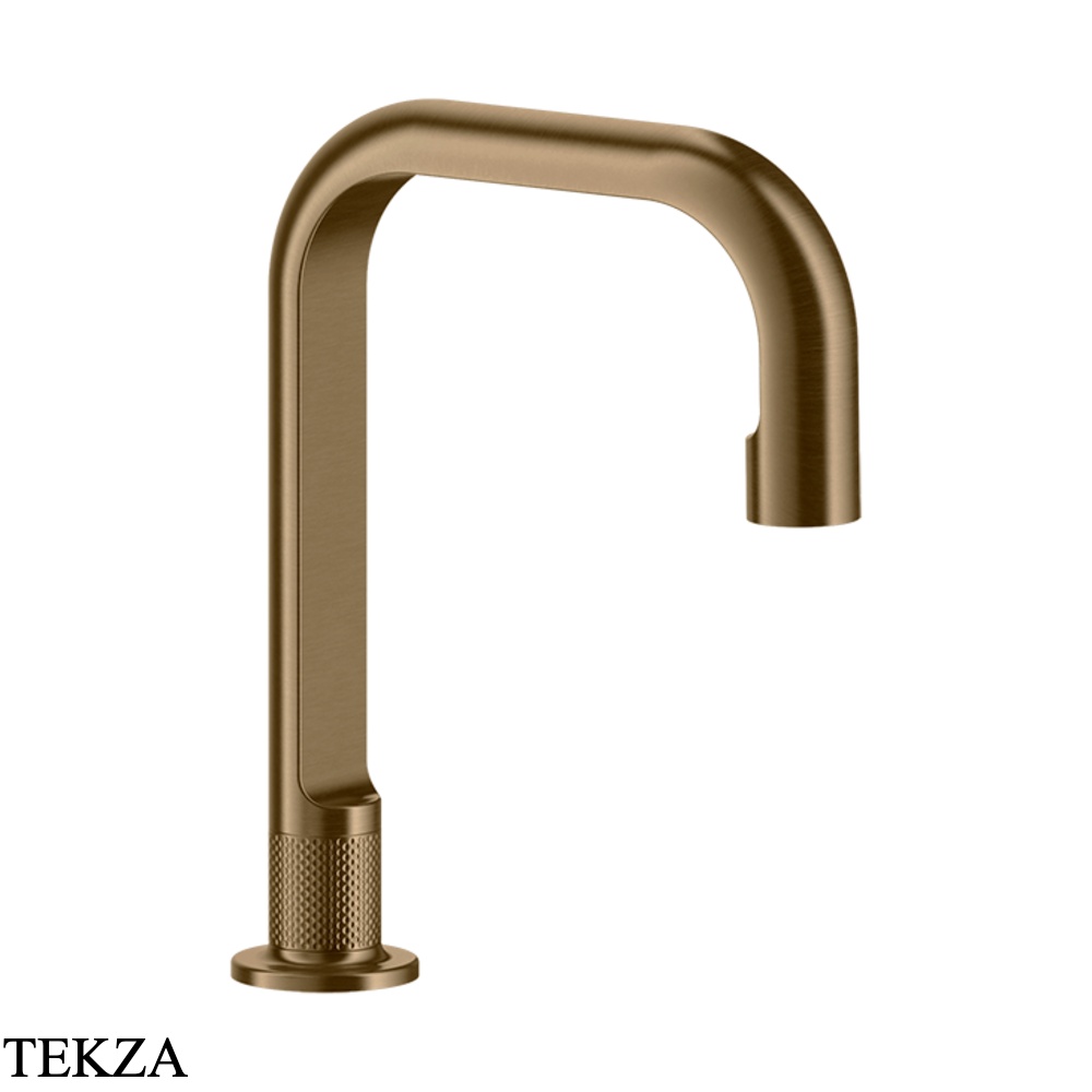 Gessi INCISO Излив для раковины на столешницу 58093-791, Deep Bronze Br. PVD