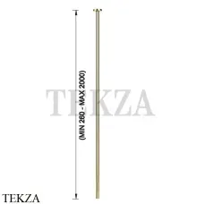 Gessi Incastri Излив для раковины потолочный, под размер 75199-710, Brass PVD