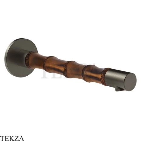 Gessi Jacqueline Излив для ванны настенный монтаж 77041-707, black хром Brush
