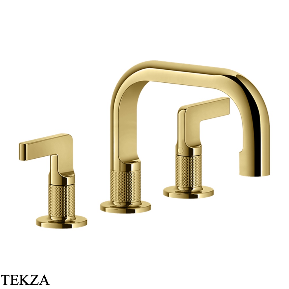 Gessi INCISO Смеситель для раковины, без гарнитура 58012-246, Gold PVD