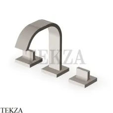 Zucchetti Aguablu Смеситель для биде с донным клапаном ZA5649.C3, brushed nickel
