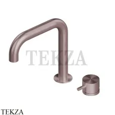 QuadroDesign Source Смеситель для раковины, без гарнитура 12 07 OR, Pink Gold