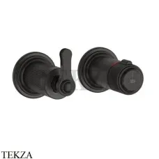 Gessi VENTI20 Термостат для душа, 2 поток, внешняя часть 65235-187, Aged Bronze