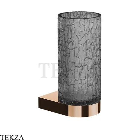 Gessi Incastri Стакан настенный, Light smoke 75407-030, медь глянец