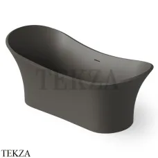Dea Design Elegant Ванна отдельностоящая овальная 175x75 Solid Surface DD8614 1750 5, Graphite №5