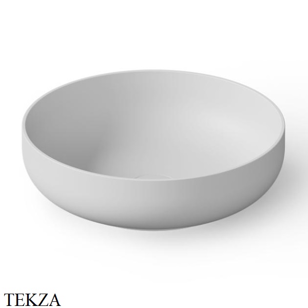 Dea Design Washbasins Раковина настольная D40 см Solid Surface DD9101 400 18, White №18