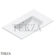 Catalano Italy Раковина врезная без отв. 80 см, с переливом 0720810001, белый глянец