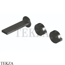 Ritmonio Dot316 Смеситель для раковины, внешняя часть PR50AK201 IBX, Black Stainless Steel