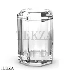 Decor Walther Kristall BMD Баночка универсальная с крышкой 0931456, кристальный