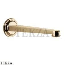 Gessi VENTI20 Излив настенный для раковины 21,5 см 65102-735, Warm Bronze PVD
