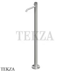 QuadroDesign Source Смеситель для раковины напольный, внешняя часть, 12 05 AS, Brushed Stainless Steel