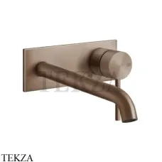 Gessi 316 TRAME Смеситель для раковины, внешняя часть, 17-20 см 54390-708, Copper Brushed