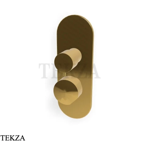 FIMA Carlo Frattini SO Термостат для душ, 2-3 потока, внешняя часть F3189X6OR, gold