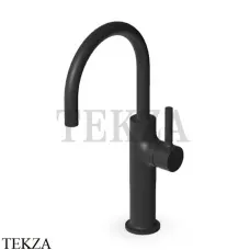 Zucchetti Pan Смеситель для раковины высокий, без гарнитура ZP6586.N1, черный goffrato