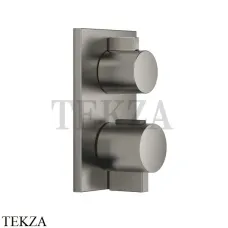 Dornbracht Symetrics xTOOL Термостат для душа, 2 потока, внешняя часть 36426670-99, Dark Platinum matt