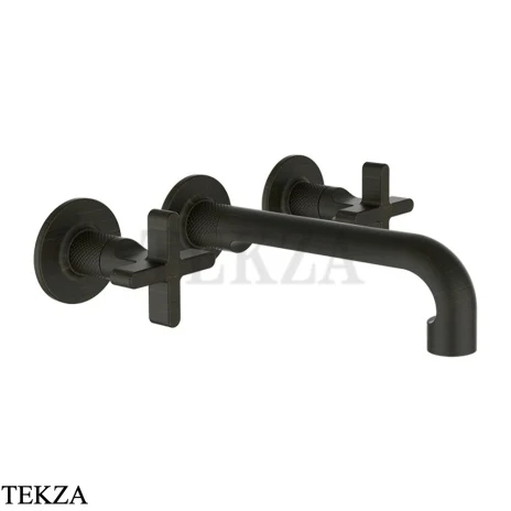 Gessi INCISO+ Смеситель для раковины на три отверстия, внешняя часть 58190-187, Aged Bronze