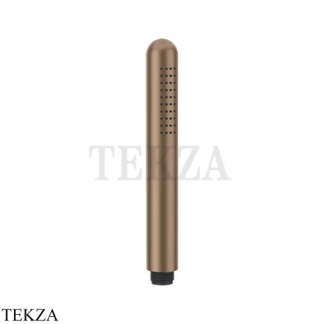 Gessi Goccia Душевая лейка с защитой от известкового налёта 33754-708, Copper Br. PVD