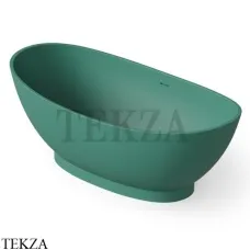 Dea Design Elegant Ванна отдельностоящая овальная 155x78 Solid Surface DD8620 1550 10, Green №10
