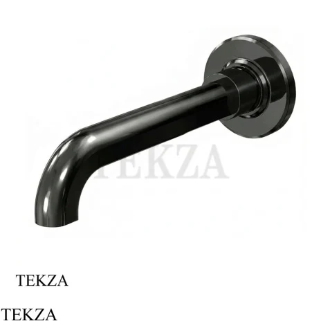 FIMA Carlo Frattini Park Line Излив для раковины на стену F1106/2CN, black chrome