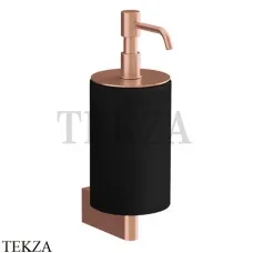 Gessi Origini Дозатор для жидкого мыла настенный, черный 66414-708, Copper Brushed