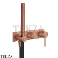 Gessi 316 SHOWER Смеситель для душа, внешняя часть 54038-708, Copper Brushed