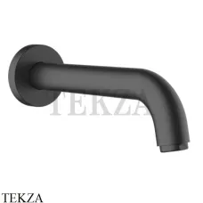 Hansgrohe Vernis Blend Излив для ванны настенный 71420670, черный матовый Hansgrohe Vernis Blend Излив для ванны настенный 71420670, черный матовый