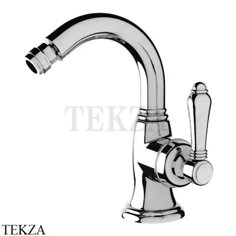 Nicolazzi Cinquanta Смеситель для биде с донным клапаном El Capitan, 3455CR75C, хром глянец