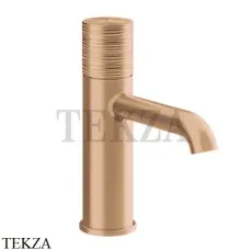 Gessi Habito TRAME Смеситель для раковины, без донного клапана 70302-735, Warm Bronze